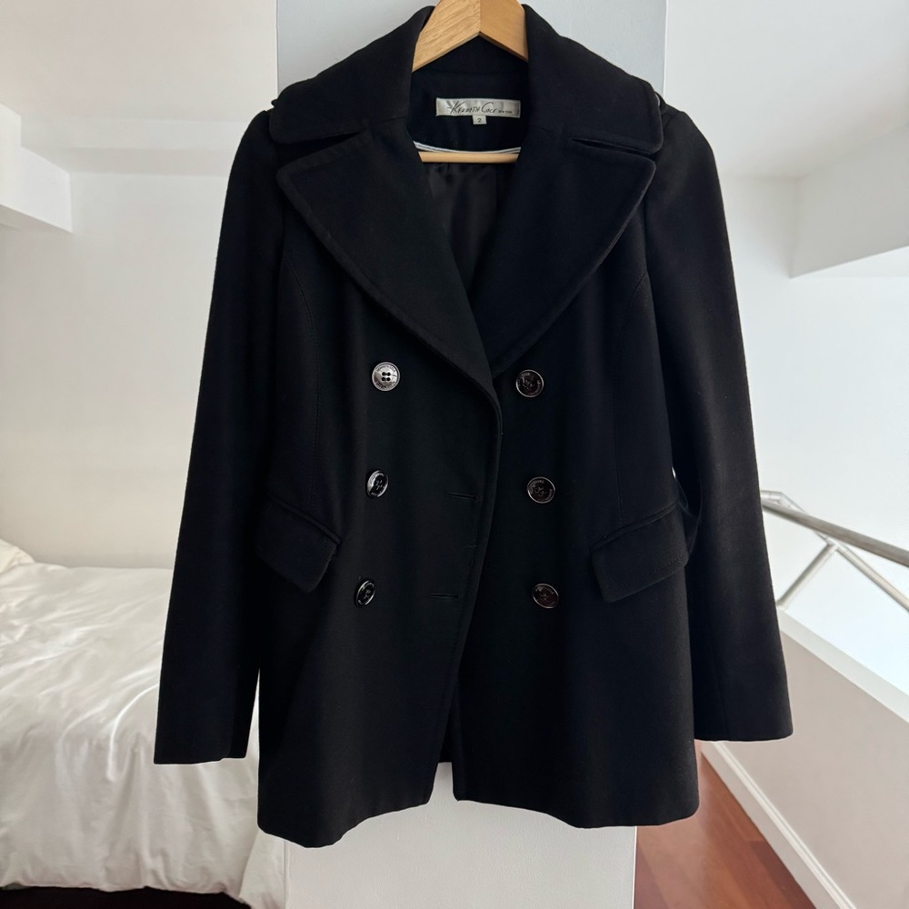Tailored Double Breasted Peacoat